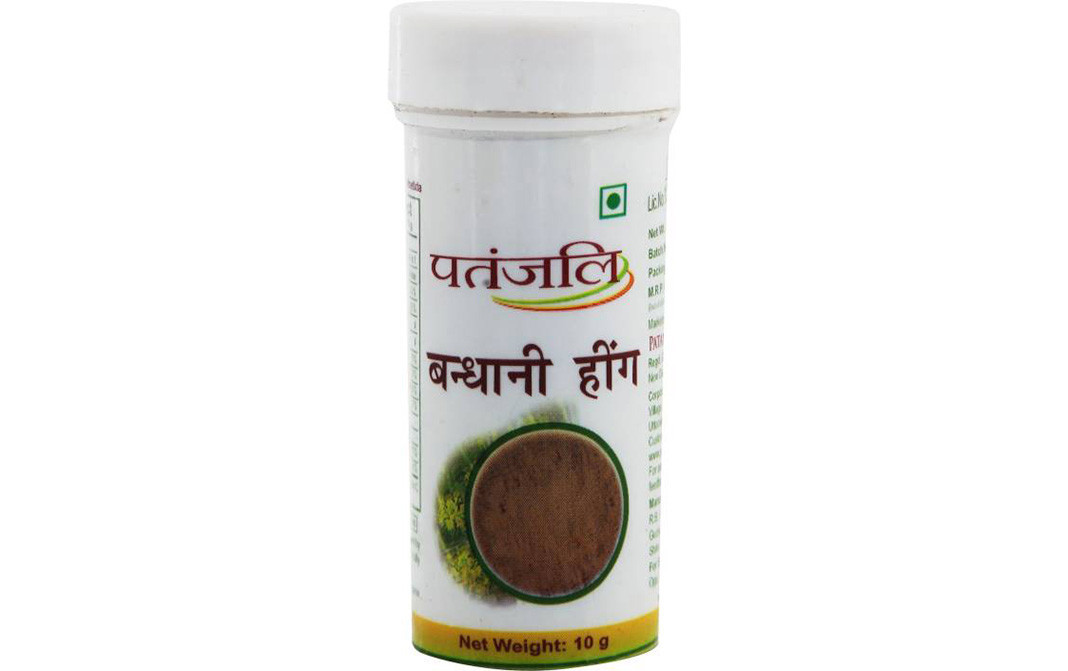 Patanjali Bandhani Hing    Plastic Bottle  10 grams